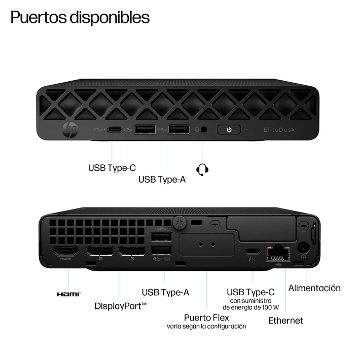 HP EliteDesk 8 Mini G1i Intel Core Ultra 5 16GB 512GB SSD