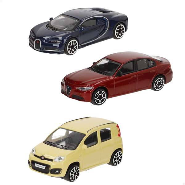Burago Pack Con 3 Coches de Metal Street Fire Escala 1:43 - Modelos surtidos Burago Pack Con 3 Coches de Metal Street Fire Escala 1:43 - Modelos surtidos