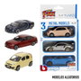 Burago Pack Con 3 Coches de Metal Street Fire Escala 1:43 - Modelos surtidos