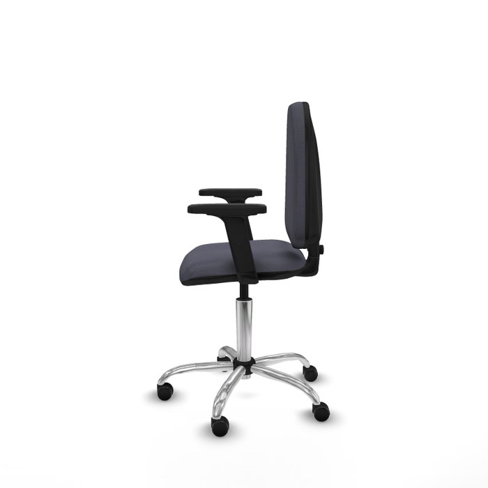 PIQUERAS Y CRESPO Silla de oficina Aýna Gris oscuro con Brazos 2D PIQUERAS Y CRESPO Silla de oficina Aýna Gris oscuro con Brazos 2D
