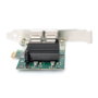 Digitus DN-10132 Tarjeta de Red 2 Puertos Gigabit Ethernet PCI Express