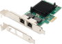 Digitus DN-10132 Tarjeta de Red 2 Puertos Gigabit Ethernet PCI Express