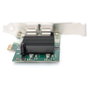 Digitus DN-10132 Tarjeta de Red Gigabit Ethernet Dual 2 Puertos PCIe
