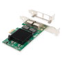 Digitus DN-10132 Tarjeta de Red Gigabit Ethernet Dual 2 Puertos PCIe