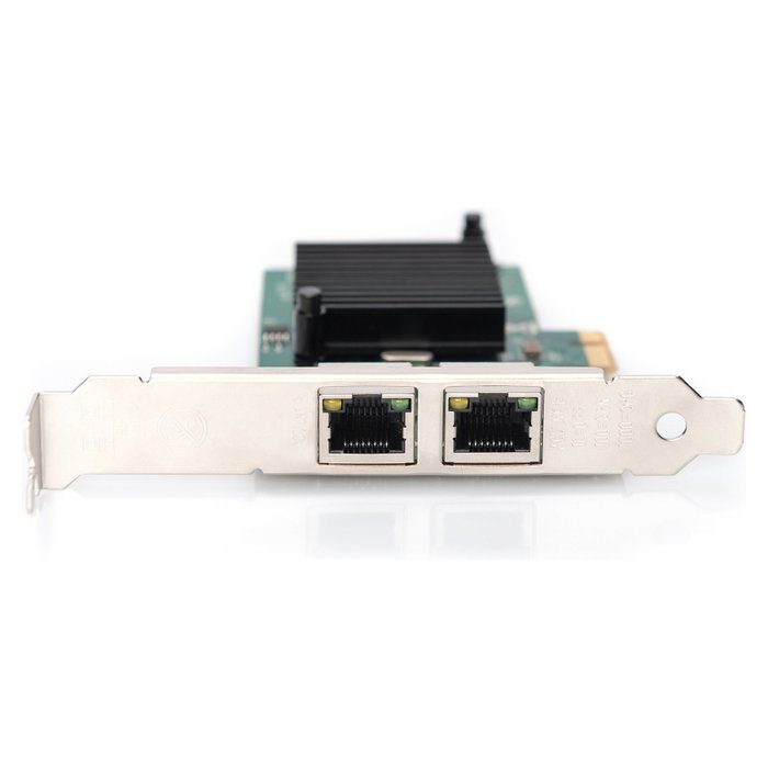 Digitus DN-10132 Tarjeta de Red Gigabit Ethernet Dual 2 Puertos PCIe