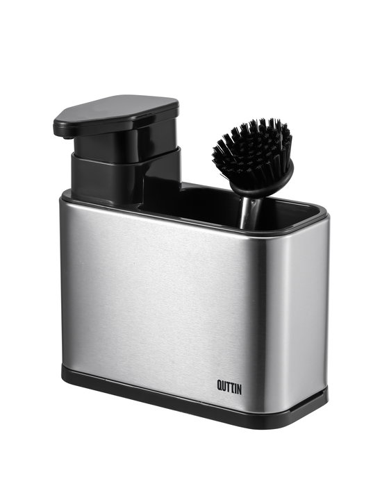 Quttin Organizador Limpieza Cocina con Dispensador 18 x 8.5 x 19 cm (12 Unidades)