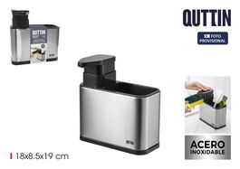 Quttin Organizador Limpieza Cocina con Dispensador 18 x 8.5 x 19 cm (12 Unidades)