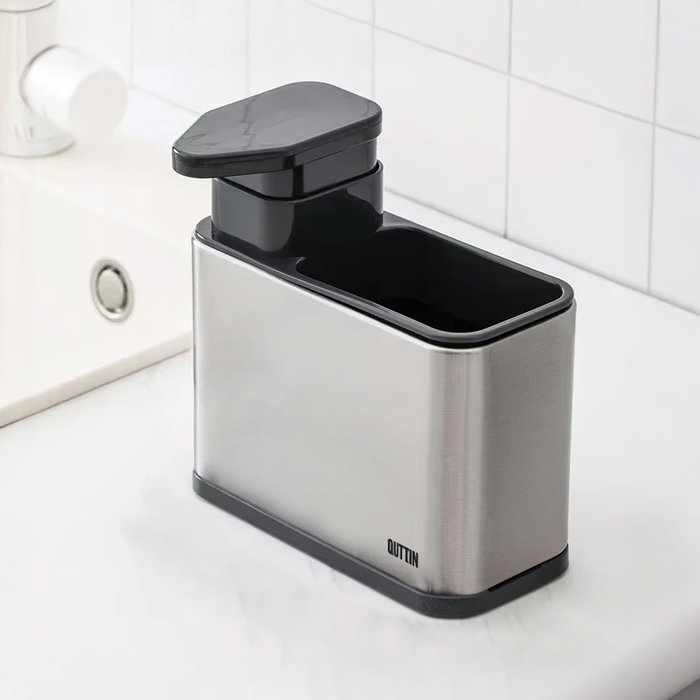 Quttin Organizador Limpieza Cocina con Dispensador 18 x 8.5 x 19 cm (12 Unidades)