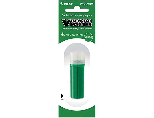 Pilot Set de 12 Recambios para Rotulador de Pizarra Board Master Verde