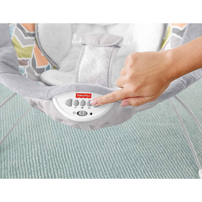 Fisher-Price Hamaca Deluxe Sweet Snugapuppy GWD50 para Bebé con Música y Vibraciones