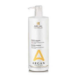 Arual Champú Frecuencia 1000ml con Proteínas de Seda y Aceite de Argán para todo tipo de cabello y post-tratamientos