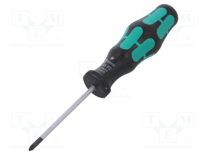 WERA Destornillador Pozidriv® PZ0 Kraftform Plus-300 WERA Destornillador Pozidriv® PZ0 Kraftform Plus-300