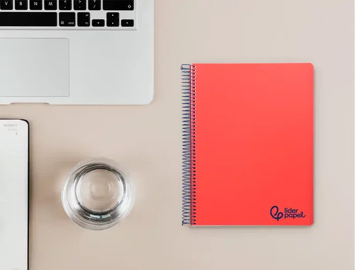 Liderpapel Cuaderno espiral micro wonder A5 120h 90gr cuadro 5mm tapa plástico 6 bandas 6 taladros color rojo Liderpapel Cuaderno espiral micro wonder A5 120h 90gr cuadro 5mm tapa plástico 6 bandas 6 taladros color rojo