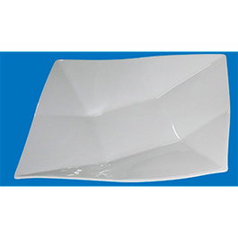 Summa Platos Degust Semi Hondo 30 cm de Porcelana en Color Marfil para Vajilla - Noubon