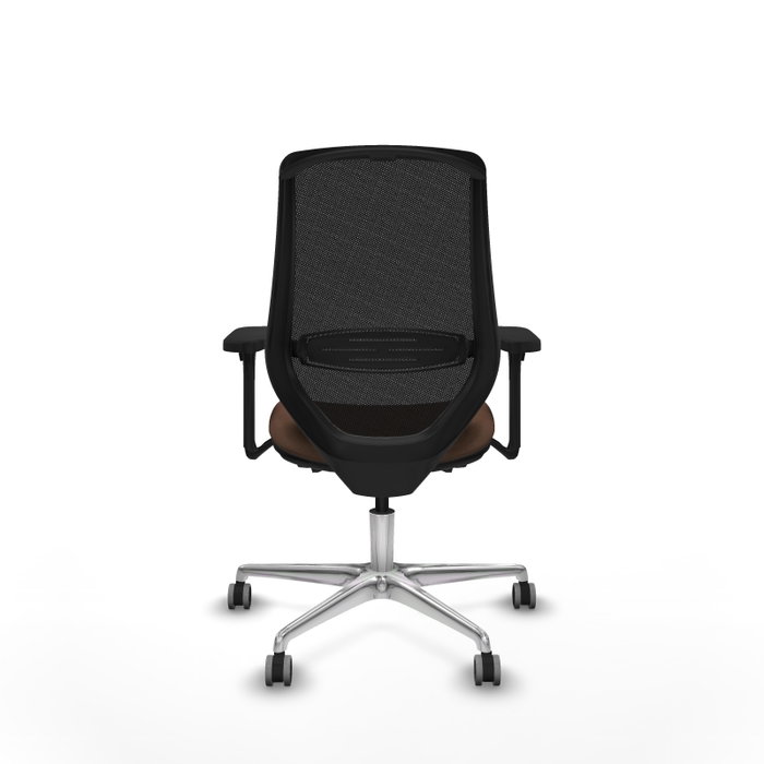PIQUERAS Y CRESPO Silla de oficina Mardos con mecanismo Sincro/Traslack, brazos 3D y asiento marrón oscuro PIQUERAS Y CRESPO Silla de oficina Mardos con mecanismo Sincro/Traslack, brazos 3D y asiento marrón oscuro