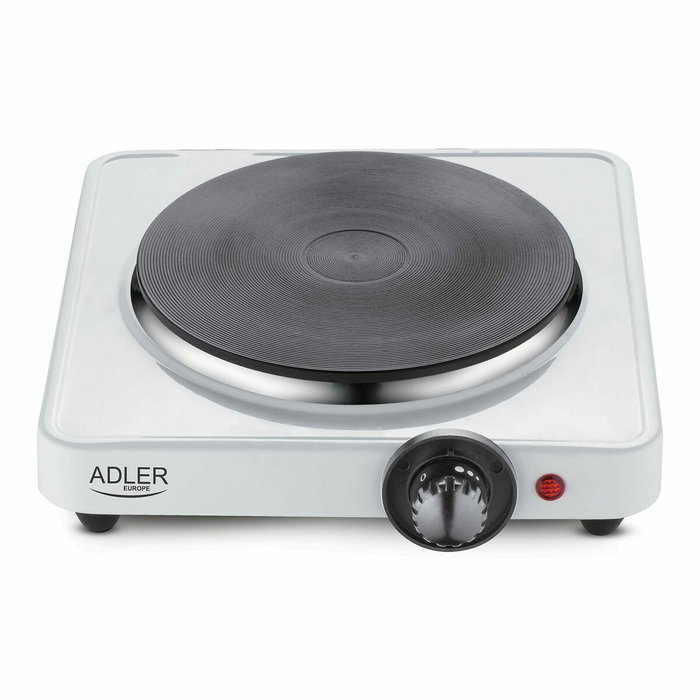 Adler Cocina Eléctrica de 1 Fuego 1500 W Blanca Adler Cocina Eléctrica de 1 Fuego 1500 W Blanca
