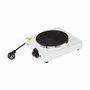 Adler Cocina Eléctrica de 1 Fuego 1500 W Blanca