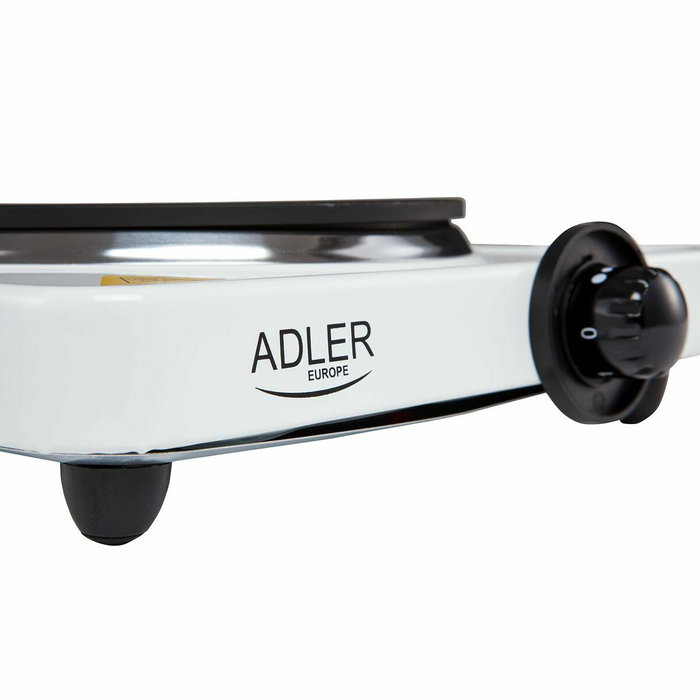 Adler Cocina Eléctrica de 1 Fuego 1500 W Blanca Adler Cocina Eléctrica de 1 Fuego 1500 W Blanca