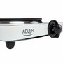 Adler Cocina Eléctrica de 1 Fuego 1500 W Blanca