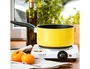 Adler Cocina Eléctrica de 1 Fuego 1500 W Blanca