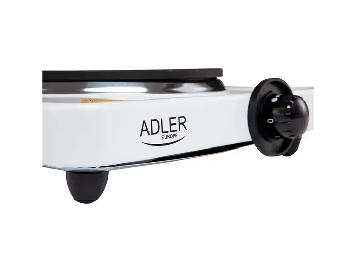 Adler Cocina Eléctrica de 1 Fuego 1500 W Blanca Adler Cocina Eléctrica de 1 Fuego 1500 W Blanca