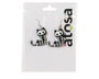 Atosa Pendientes Accesorio Esqueleto de Gato Halloween 2025