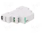F&F Transductor de tensión para raíl DIN 0÷285VAC, 0÷400VDC
