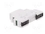 F&F Transductor de tensión para raíl DIN 0÷285VAC, 0÷400VDC