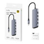 Cudy UH500 Hub USB-C 6-en-1 con HDMI 4K