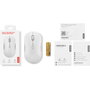 Lenovo 700 Ratón Ambidextro Inalámbrico Bluetooth + RF 4000 DPI Blanco