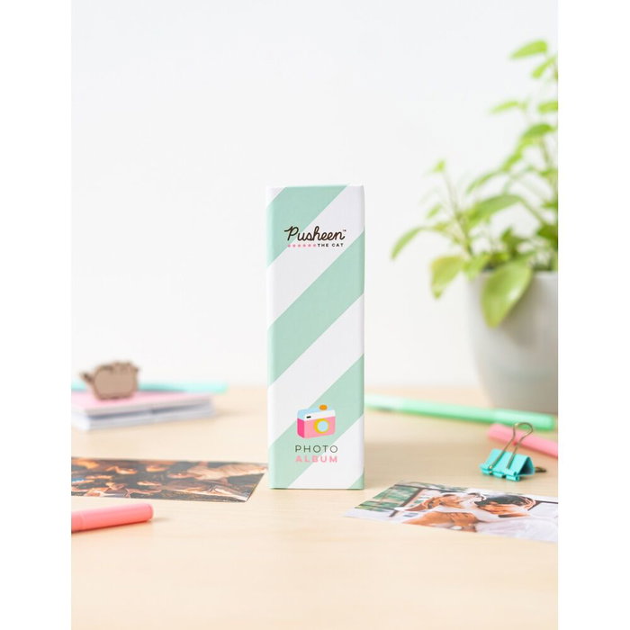 ERIK Album de Fotos Pusheen 16,5x12cm Tamaño Fotos 10x15cm Capacidad 100