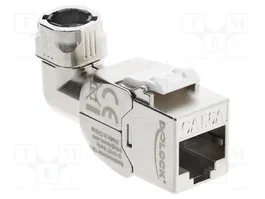 DeLOCK 90800 Módulo Keystone RJ45 a LSA Cat.6A blindado 90°