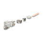 DeLOCK 90800 Módulo Keystone RJ45 Cat.6A sin herramientas 90°