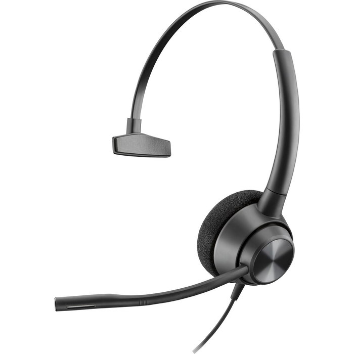 HP Poly EncorePro 310 Auriculares Monoaurales con Quick Disconnect TAA