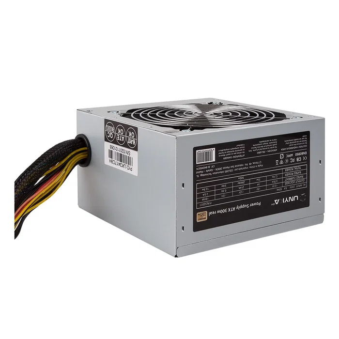 Unykach Fuente de Alimentación ATX 300W 52011 Plata