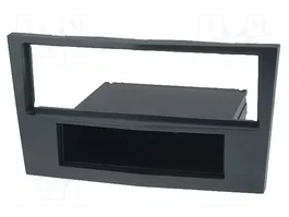 ACV Bastidor de montaje de radio para Opel Corsa D 2006-2014, 1 DIN, stealth-black