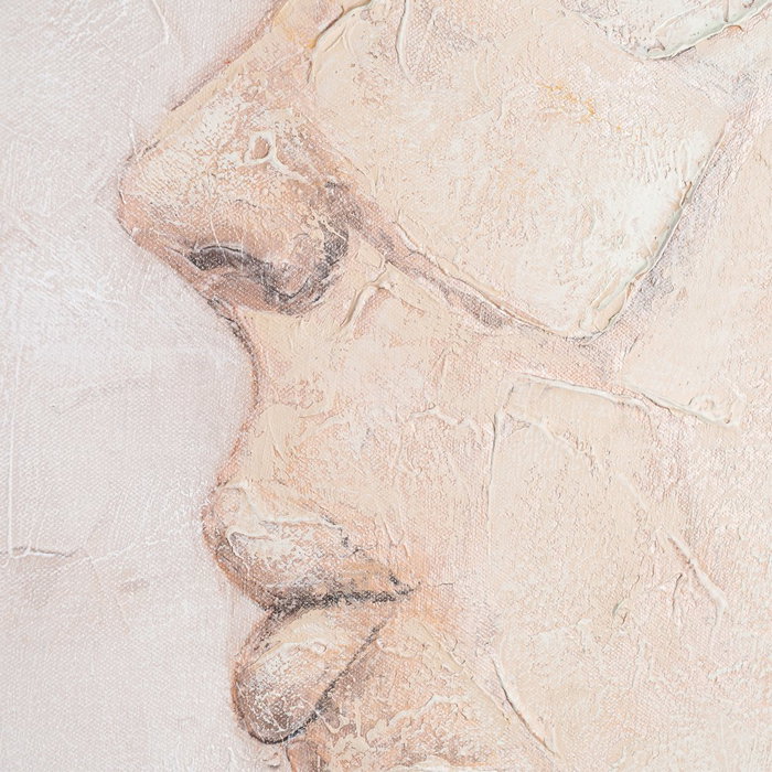 Pintura Maniqui Beige Lienzo Decoración 110 X 160 cm Pintura Maniqui Beige Lienzo Decoración 110 X 160 cm