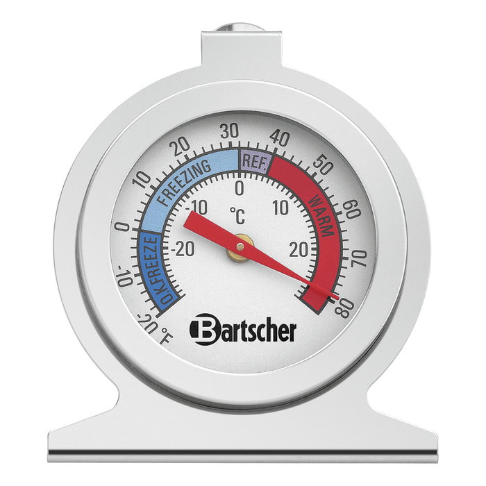 Bartscher Termómetro para Congelador y Frigorífico A300, Plata Bartscher Termómetro para Congelador y Frigorífico A300, Plata