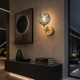 Design by Us Aplique de Pared Ballroom Blue Sky Ø370mm E27