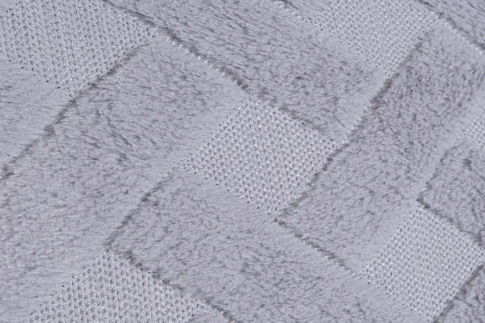 DKD Home Decor Cojín Poliéster Gris Claro 45x45 cm