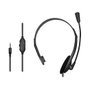 LogiLink HS0054 Auriculares Monoaurales con Micrófono Negro