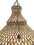 DKD Home Decor Lámpara de techo de conchas hecha a mano Blanco roto