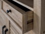 GINER Y COLOMER Librería de madera de mango natural tallada a mano