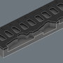 Wera 9720 A Zyklop Knarre Set 1 con inserto de espuma