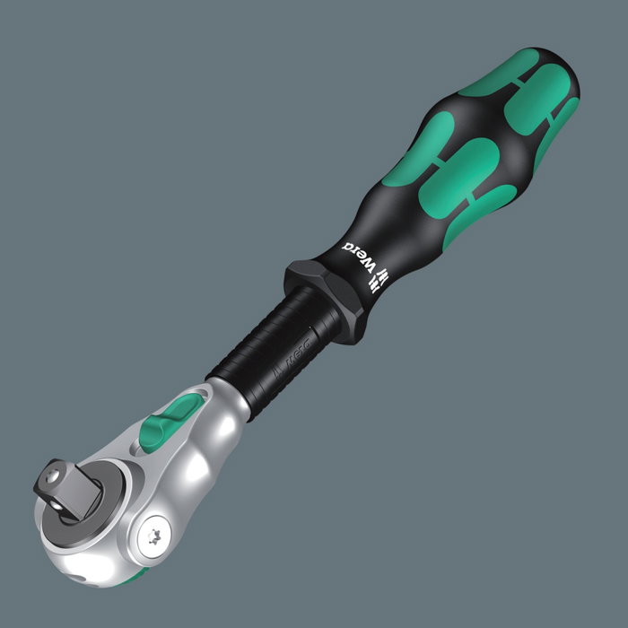 Wera 9720 A Zyklop Knarre Set 1 con inserto de espuma Wera 9720 A Zyklop Knarre Set 1 con inserto de espuma