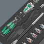 Wera 9720 A Zyklop Knarre Set 1 con inserto de espuma