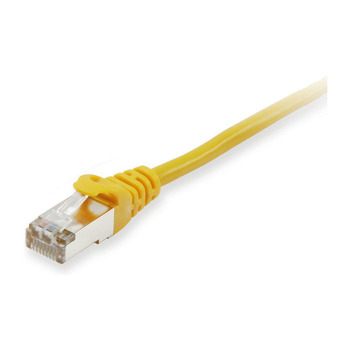 EQUIP 606300 Cable de Red Cat6a S/FTP LSZH de 0.15m con Conectores RJ45 Amarillo