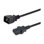 EQUIP Cable de alimentación IEC C20 a IEC C13 3 m negro
