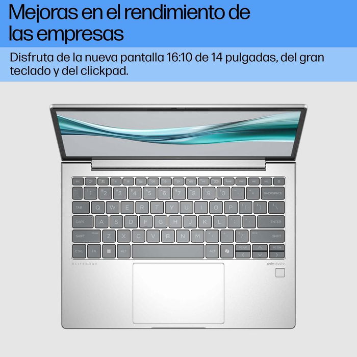 HP EliteBook 630 G11 Notebook Portátil 13.3" WUXGA, Intel Core Ultra 5 125U, 16 GB RAM DDR5, 512 GB SSD NVMe, Windows 11 Pro Español - Plata