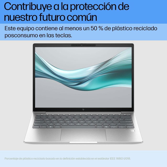 HP EliteBook 630 G11 Notebook Portátil 13.3" WUXGA, Intel Core Ultra 5 125U, 16 GB RAM DDR5, 512 GB SSD NVMe, Windows 11 Pro Español - Plata